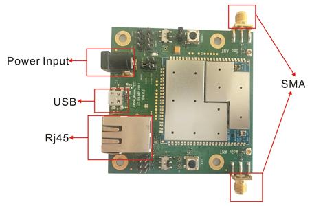 Bezprzewodowy NLOS Broadband Video Data Transmitting PCB Module z API/AT i oprogramowaniem do zarządzania siecią 0
