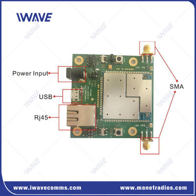 OEM Wireless IP Mesh Module dla transmisji wideo HD / UAV i UGV