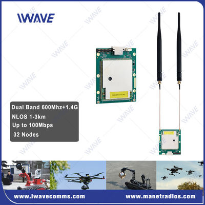 NLOS 3km Mesh Radio Module HD Video Transmitter 5 Watt Mesh Network Module