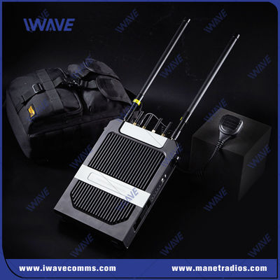 Taktyczne ciało noszone IP MESH Radio Mesh MANET Radio 16 węzłów